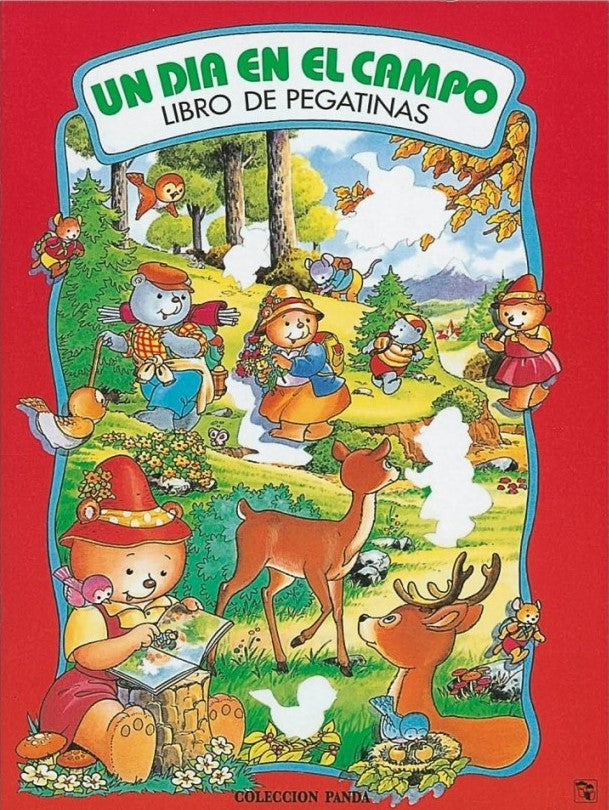 Libro de Pegatinas - Un día...